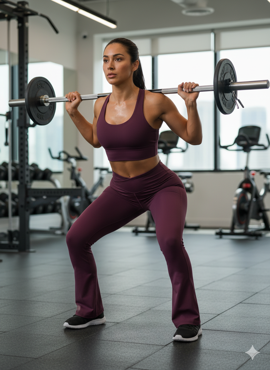 Set Deportivo Dúo Color Vino – Libertad y Estilo que se Mueven Contigo