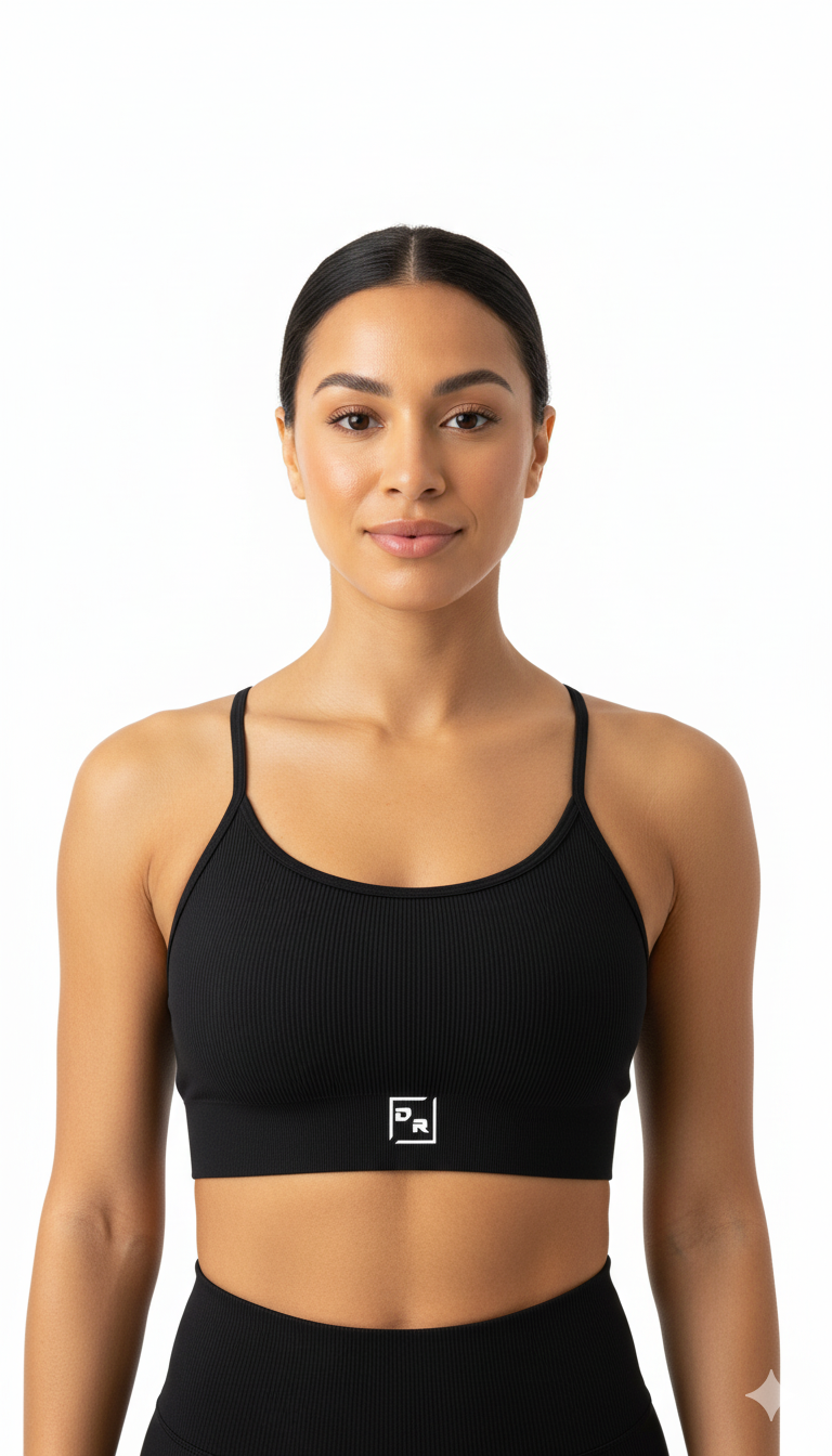 Top Deportivo Negro – Soporte, Estilo y Comodidad en Movimiento